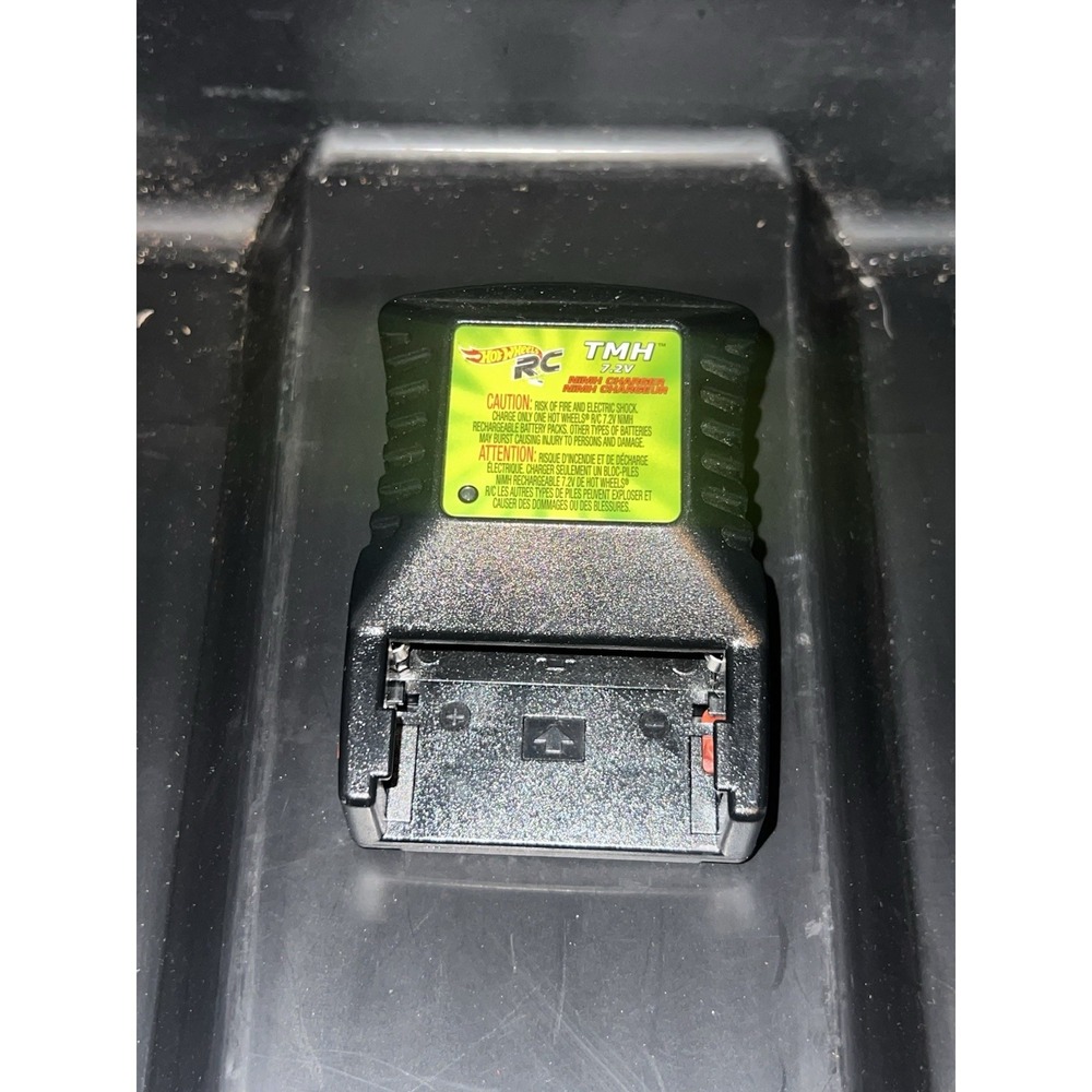 Vintage 1997 Hot Wheels RC TMH 7.2v NIMH Battery Charger Toy Car Remote Control